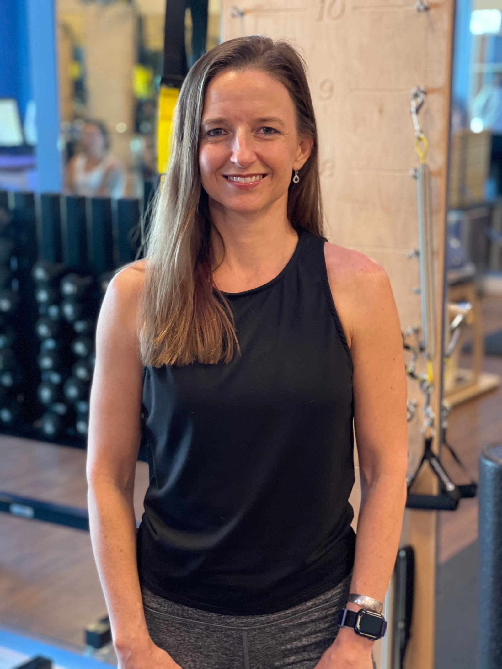 Pilates teacher in training deaf instructor