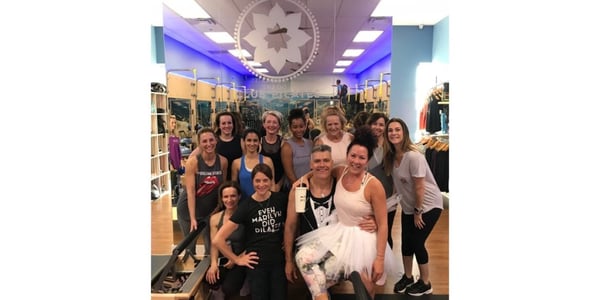 This Dedicated Pilates Couple Worked Out the Day Before Their Wedding!