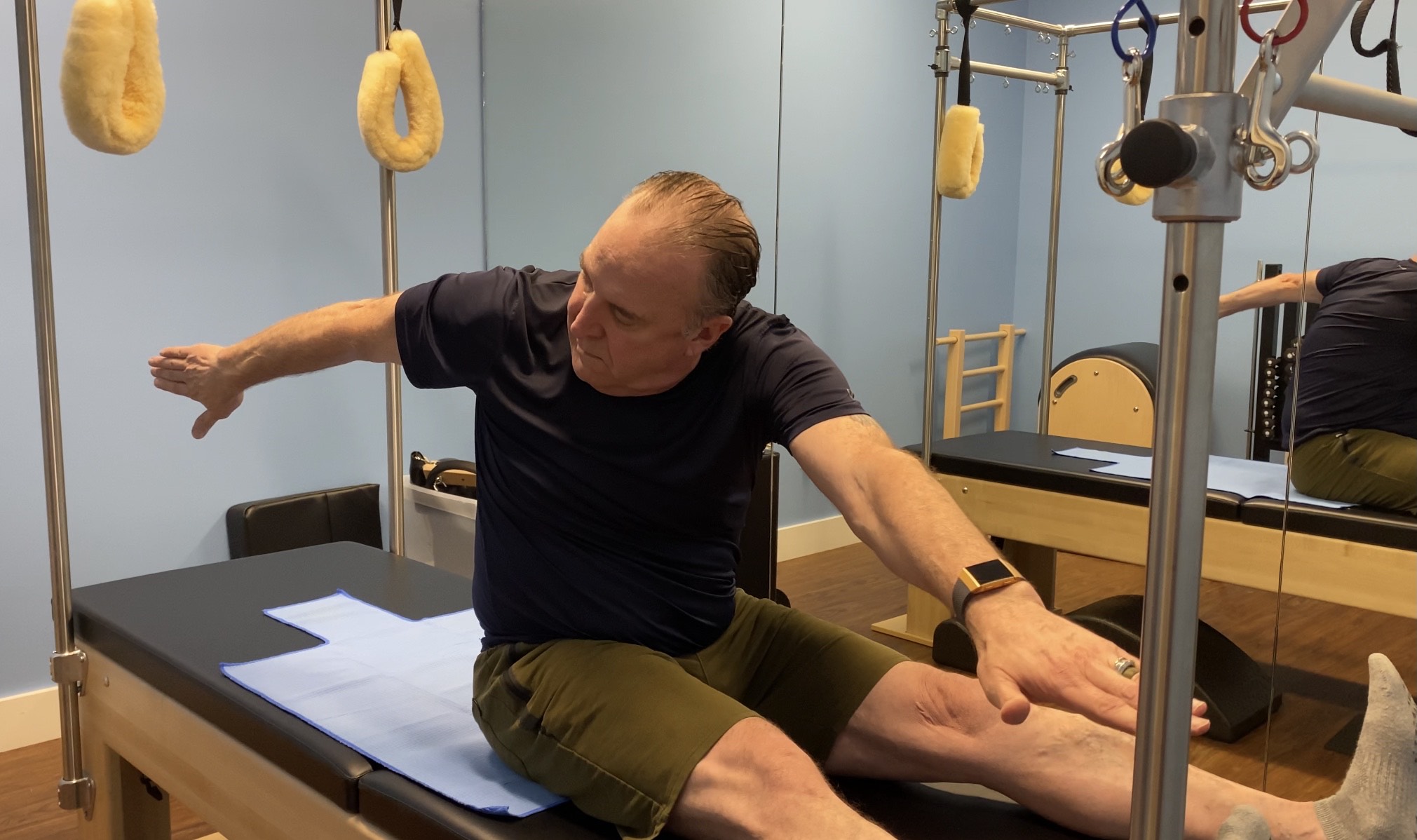 Retired Veteran Beats Back Pain With Pilates