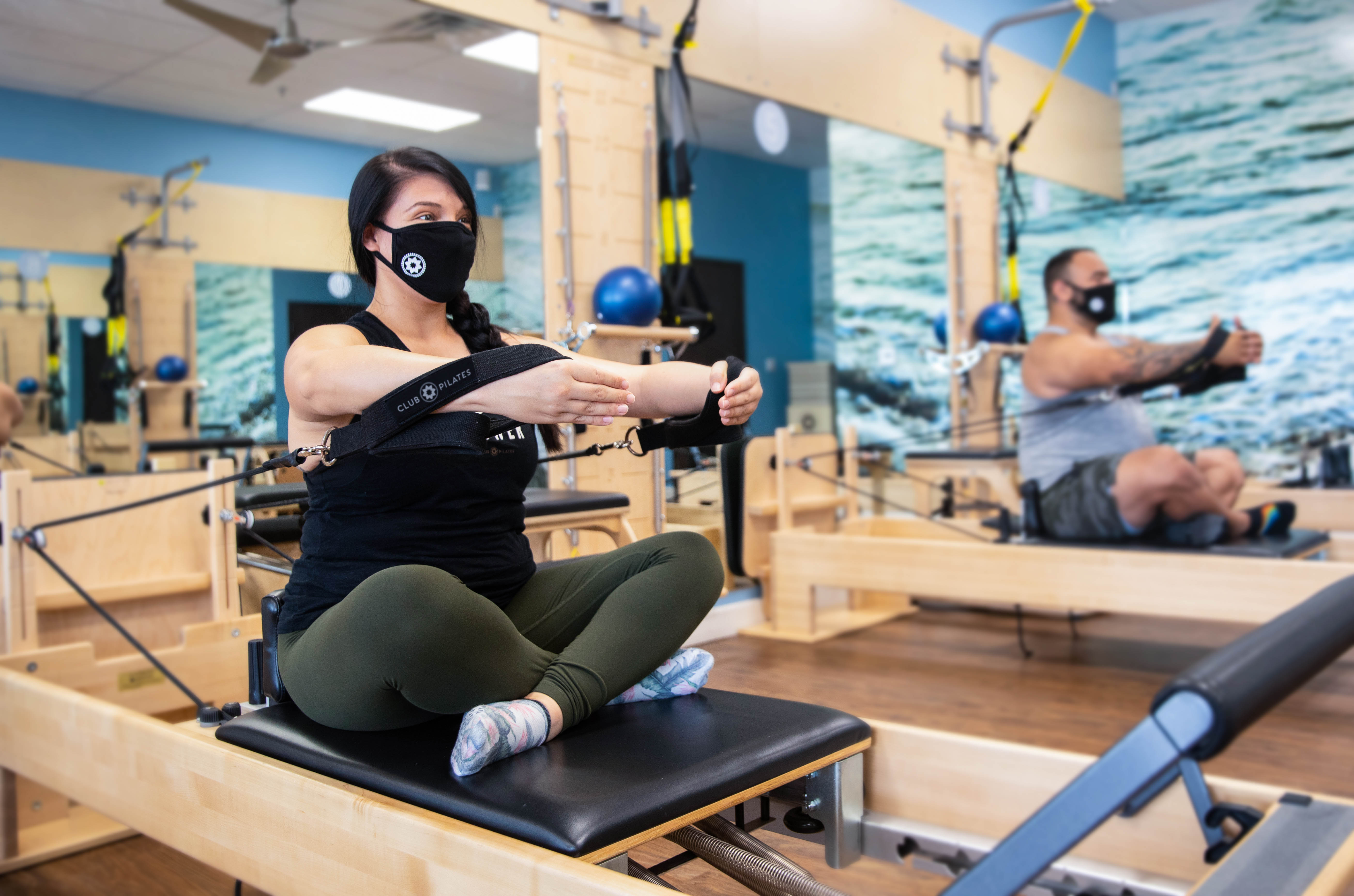 Club Pilates - Did you know you could customize your workout with some fun #Pilates  Reformer straps!? Grab your favorite color in the retail section and  personalize your Pilates class!